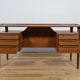 Mid-Century Freestanding Teak Desk by Peter Løvig Nielsen, 1960s
