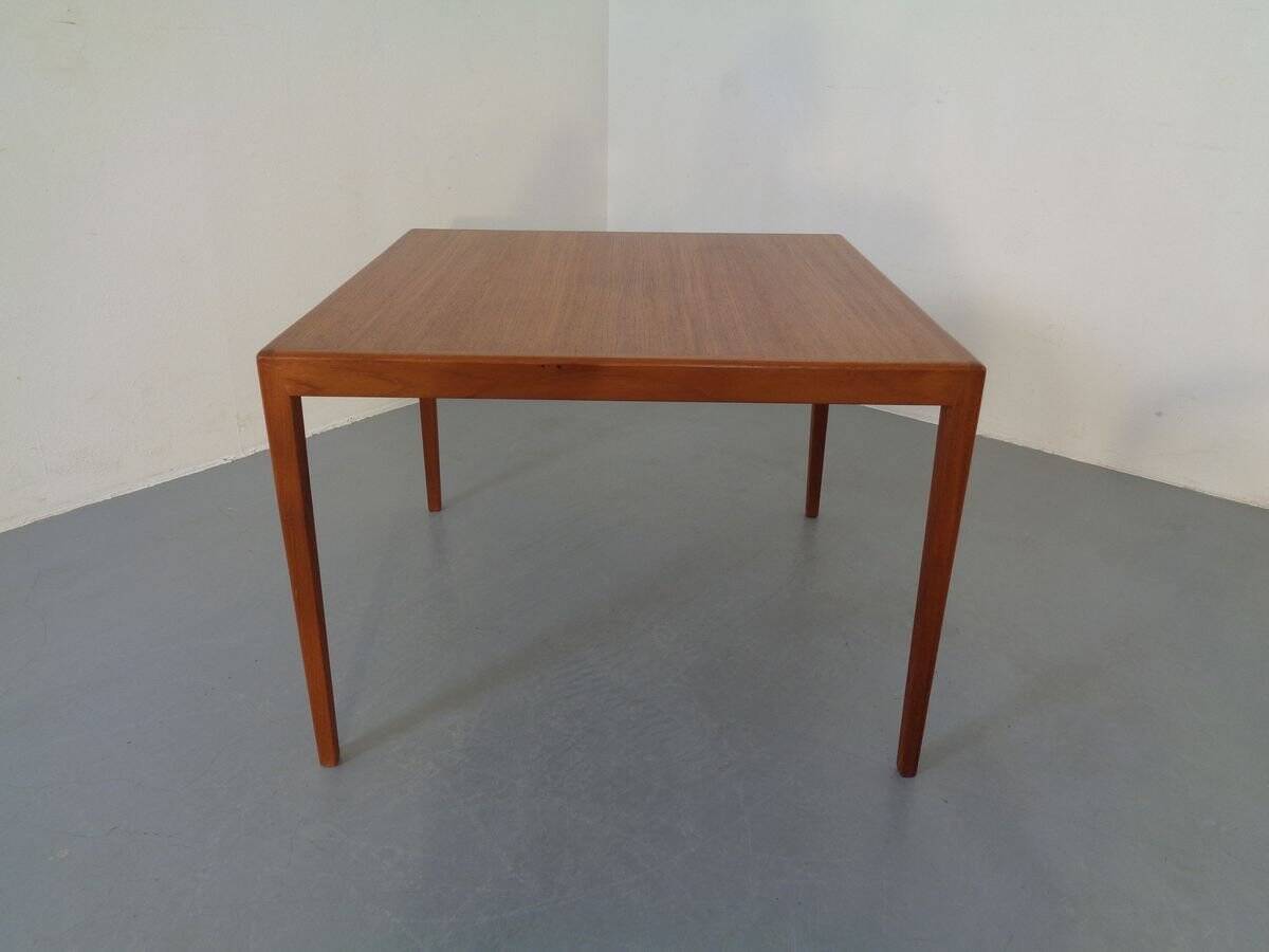 Danish Teak Coffee Table by Severin Hansen for Haslev Møbelsnedkeri, 1960s