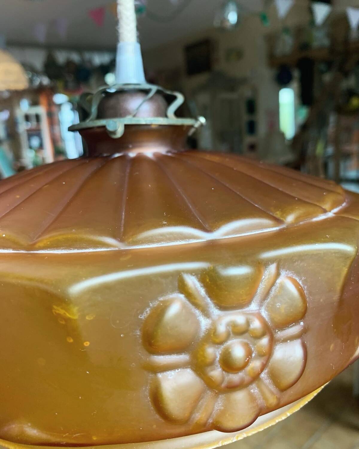 Art Deco pendant light