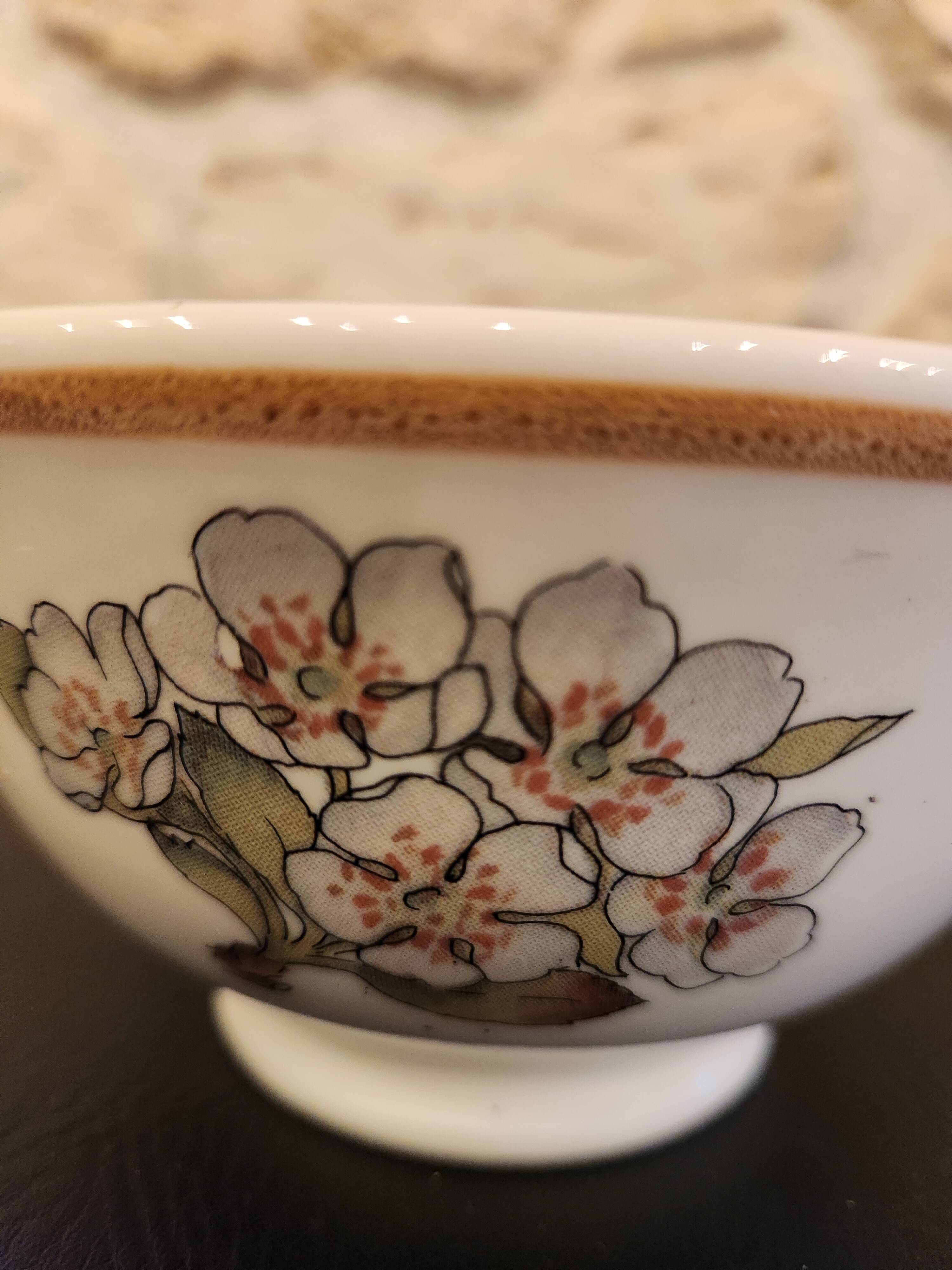 Set of 4 Quadripoguo ceramic bowls from Italy