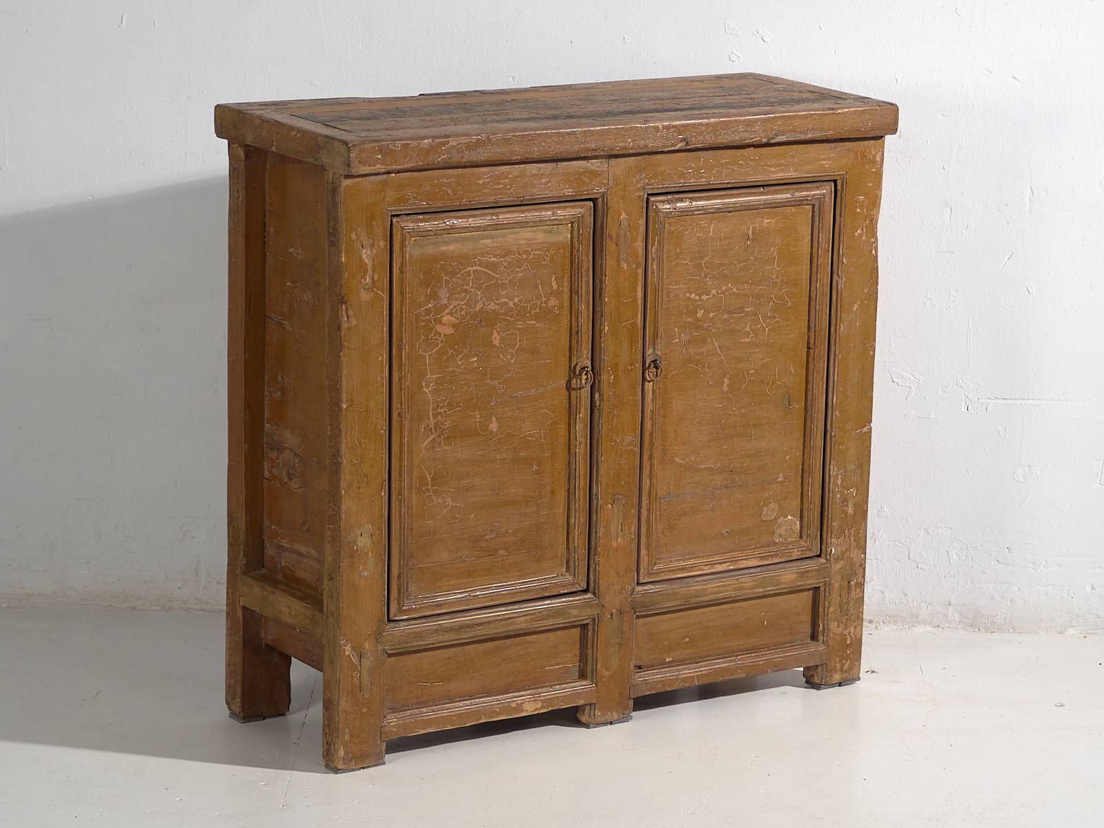 Antique sideboard with ochre patina (c.1900) #11