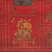 Coffre chinois avec peinture originale – Chine, vers 1900