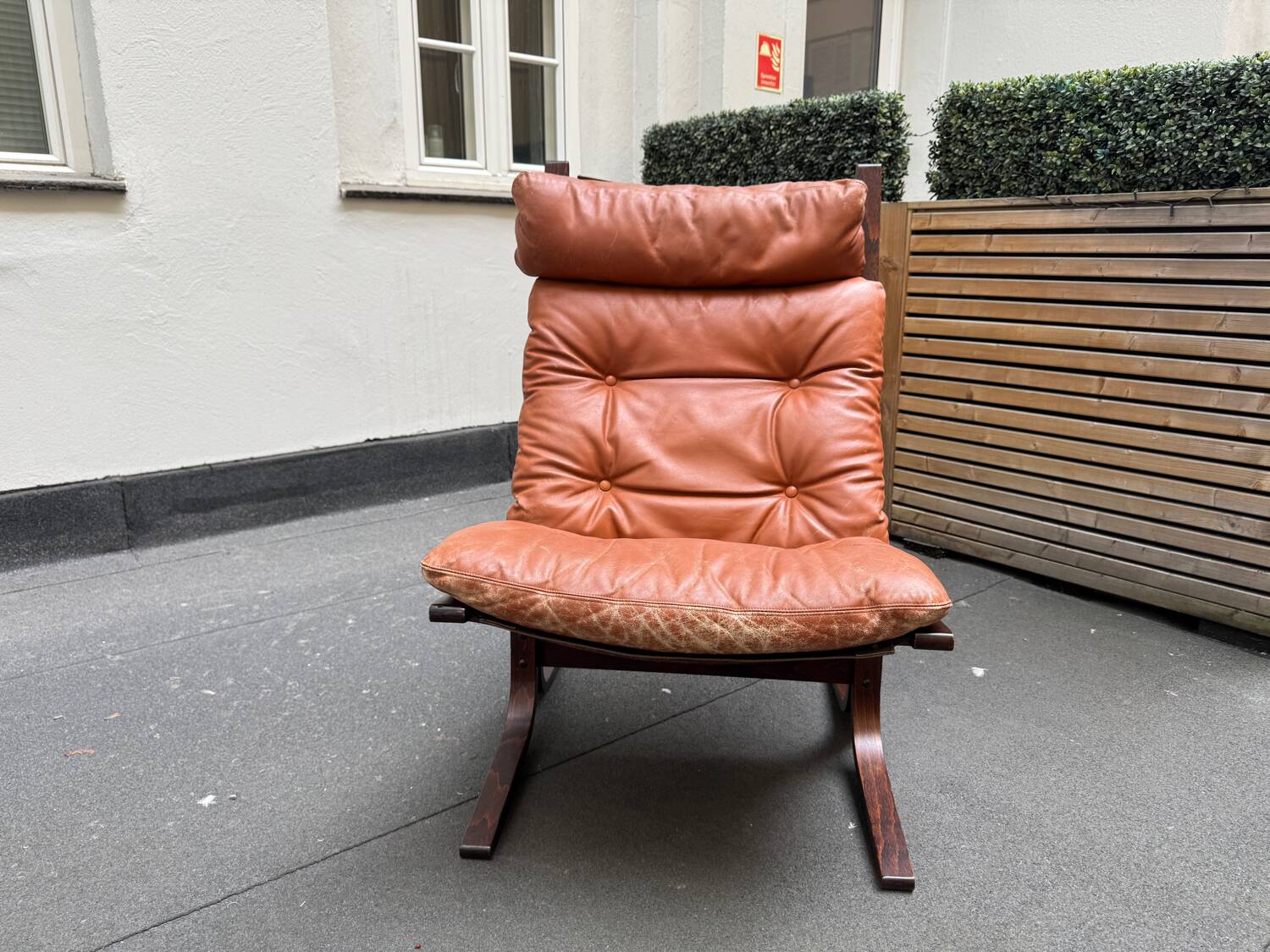 Fauteuil Siesta Lounge par Ingmar Relling pour Westnofa, Norvège