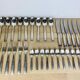Housewife Ravinet d'Enfert model Navarre art deco silver metal 32 pieces