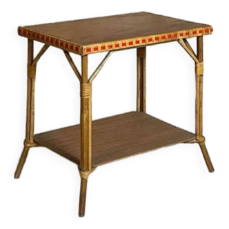 Rattan table