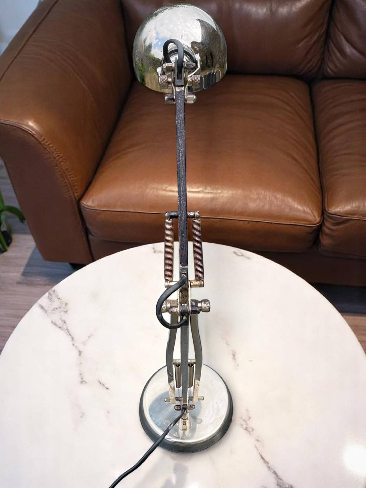 Lampe d'architecte en métal articulée Ikea Forså vintage