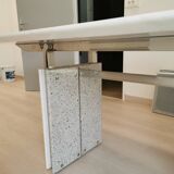 Dining room table or marble desk year 1980