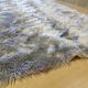 Carpet Rug gray 126x66cm