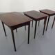 Danish Rosewood Nesting Tables, 1960s, Set of 3