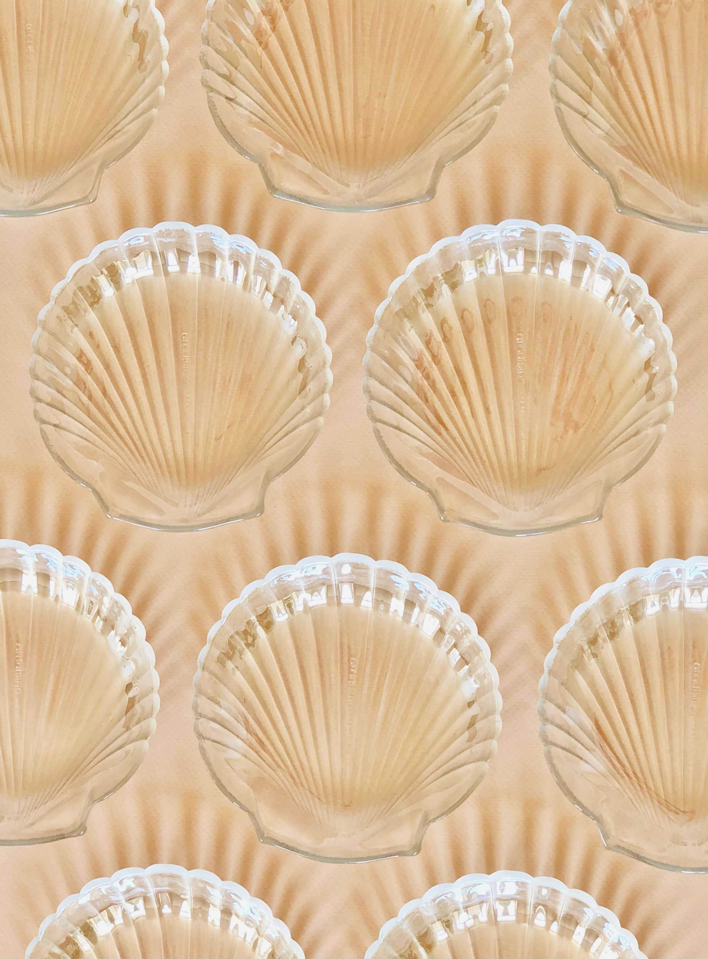 Vintage shell cups Arcuisine