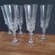 6 Luminarc Emperor champagne flutes from the 1970s