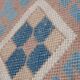 Tapis de couloir turc vintage 80x380 cm