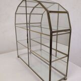 Old table display case