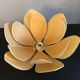 Hanging beige and yellow petals