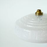 Glass suspension Clichy, White, 1930