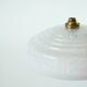 Glass suspension Clichy, White, 1930