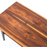 Table basse en noyer du milieu du siècle, Pologne, années 1950