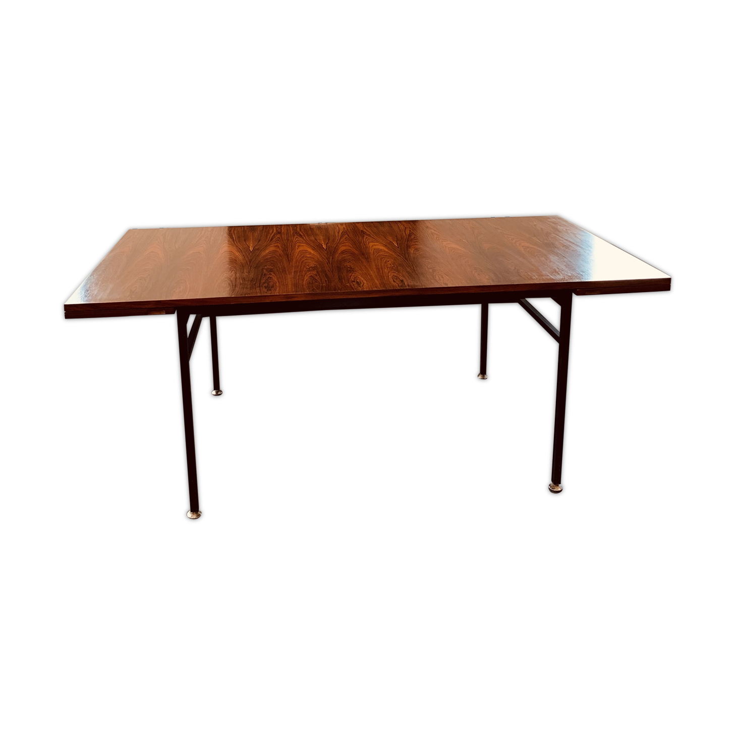 Table serie 800 in rosewood by Alain Richard circa 1959