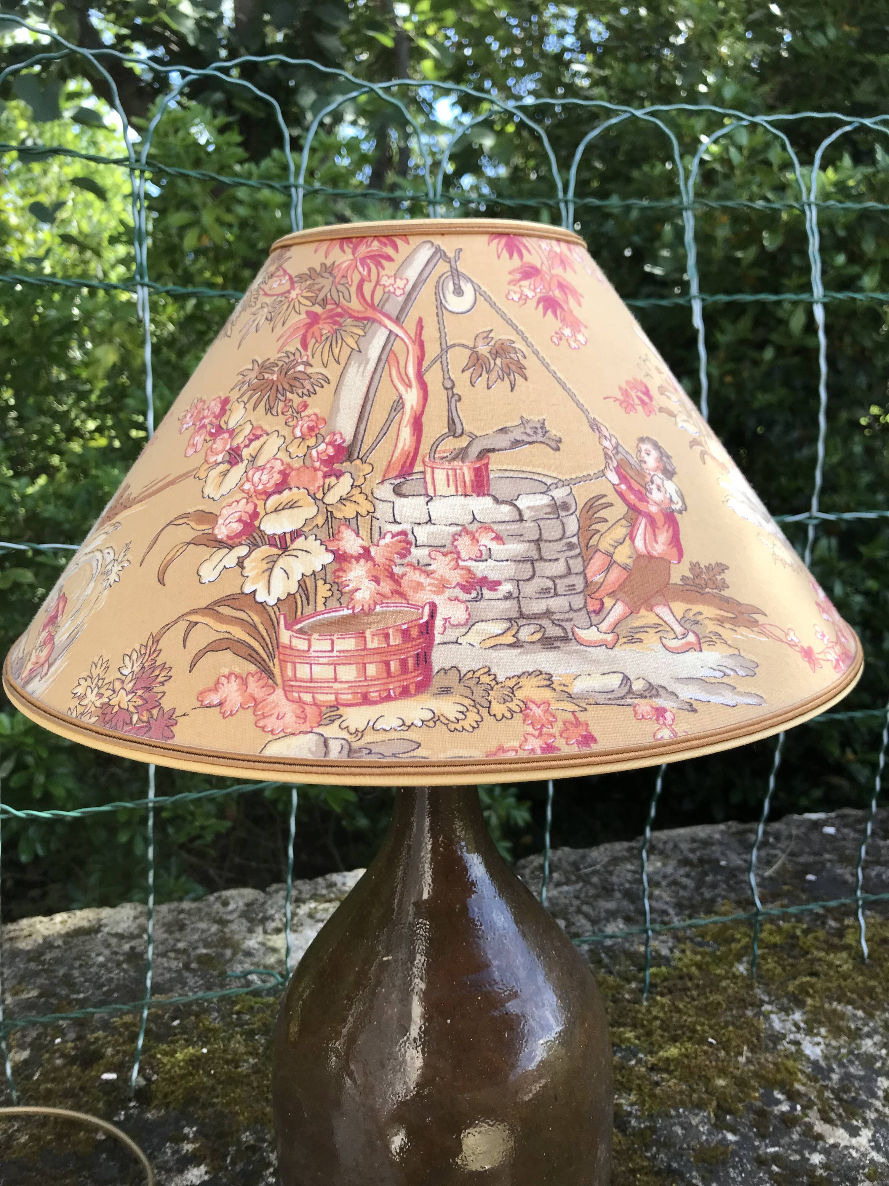 Vintage lamp normandie