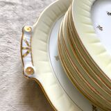 Limoges porcelain dessert service