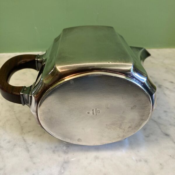 Service à café thé art déco Gallia Christofle ancien métal argenté