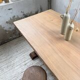 2m elm monastery table