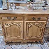 Louis XV style sideboard in solid oak