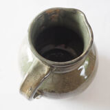 Pichet grès gris vert