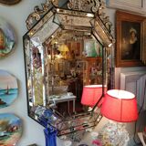 Ancient venetian mirror 120x71cm