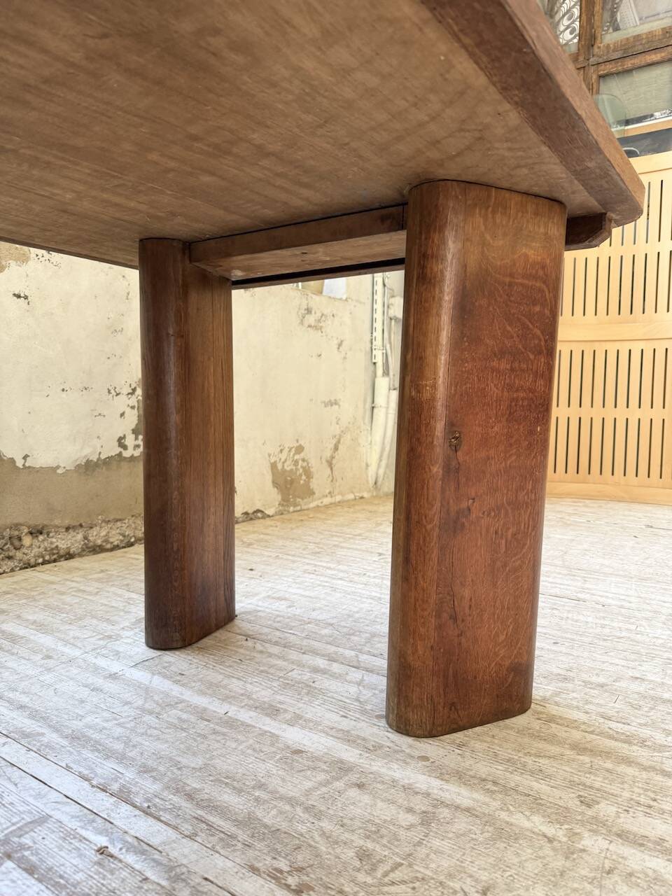 1950s oak reconstruction table