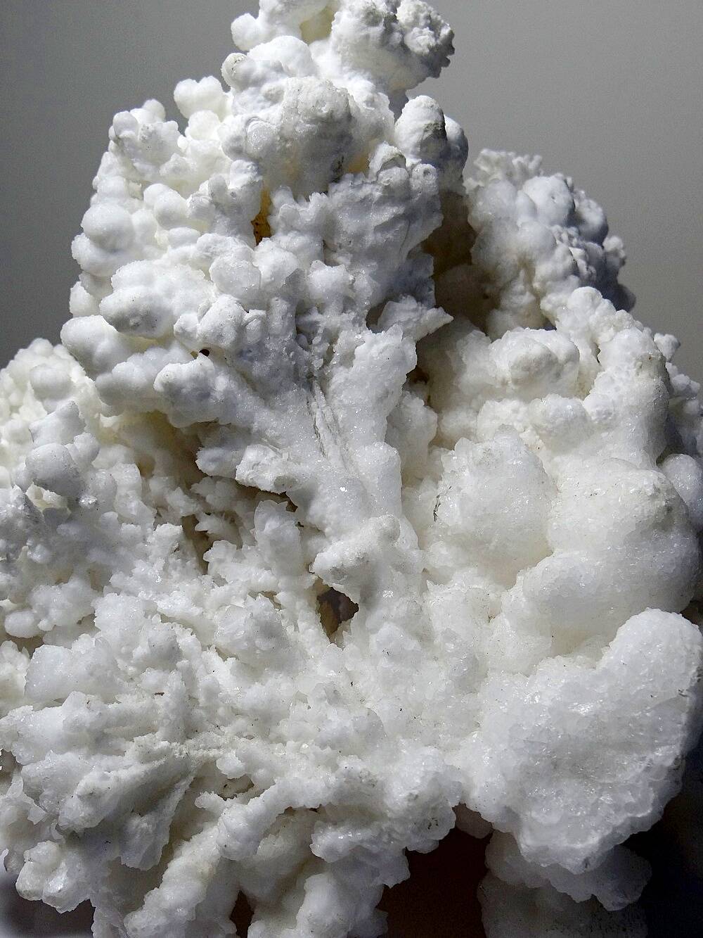 Collection minérale ancien spécimen d'aragonite blanche du Mexique +3,2kg