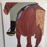 Canvas "Cuban Stroll Cuban Cowboy"