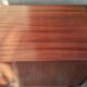 Bar cabinet on wheels
