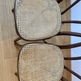 Pair of bistro chairs n°18
