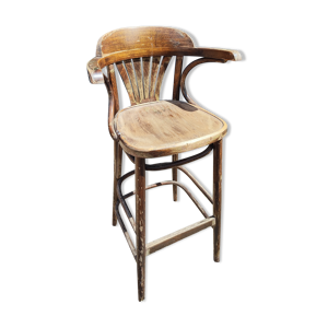 tabouret de bar en bois