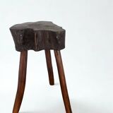 Brutalist tripod stool
