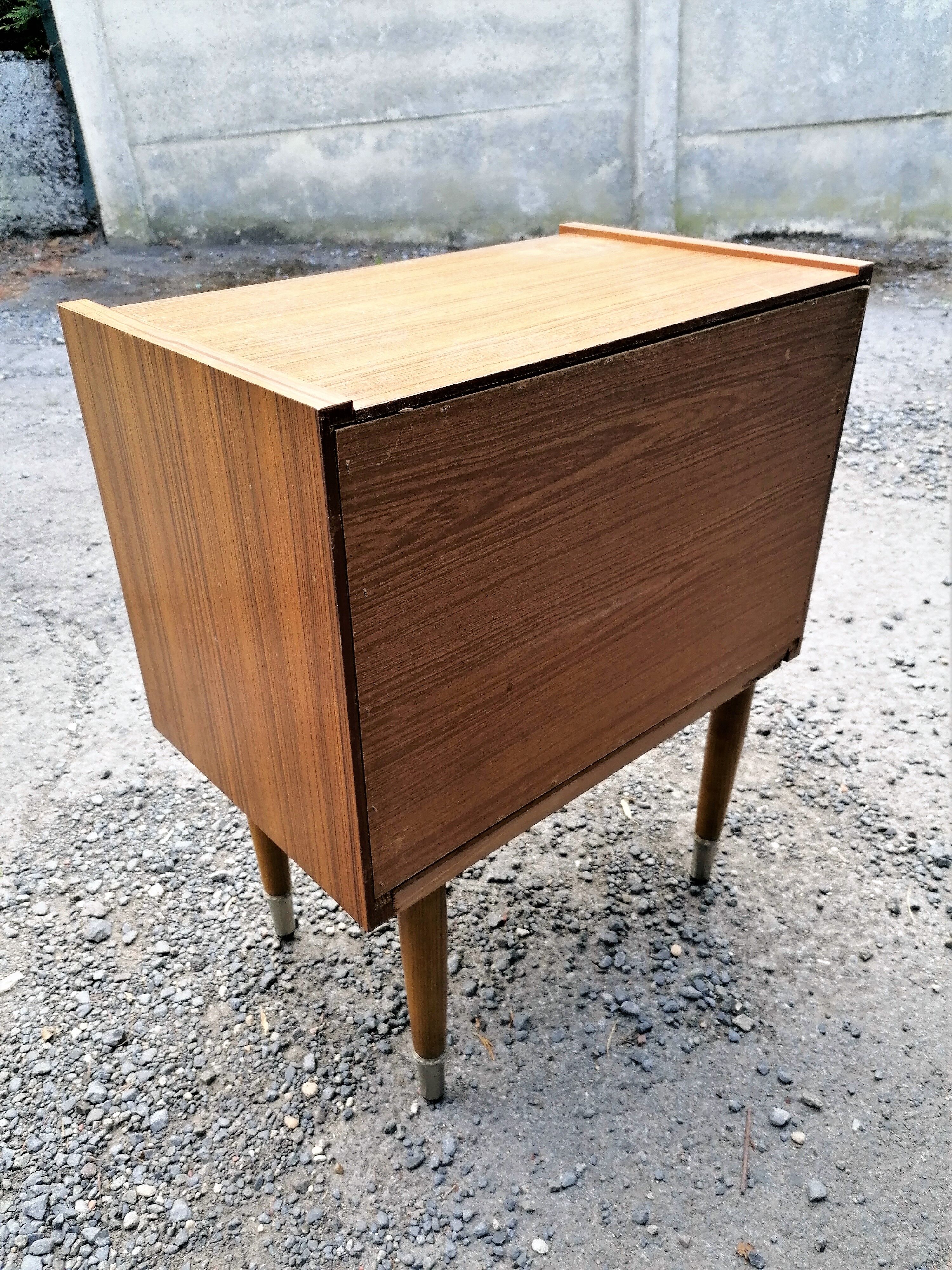 Bedside table scandinavian vintage design