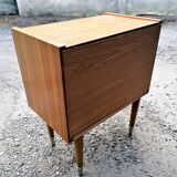Bedside table scandinavian vintage design