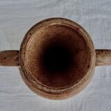 Vase XL en grès à anses