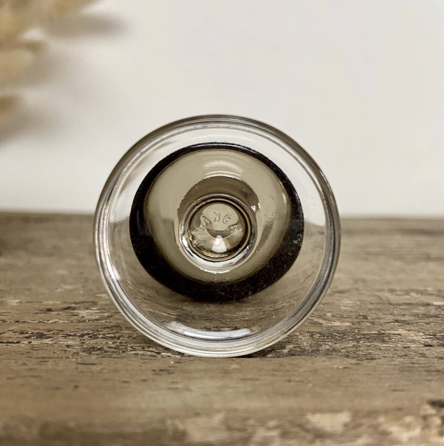 6 smoked liqueur glasses luminarc france