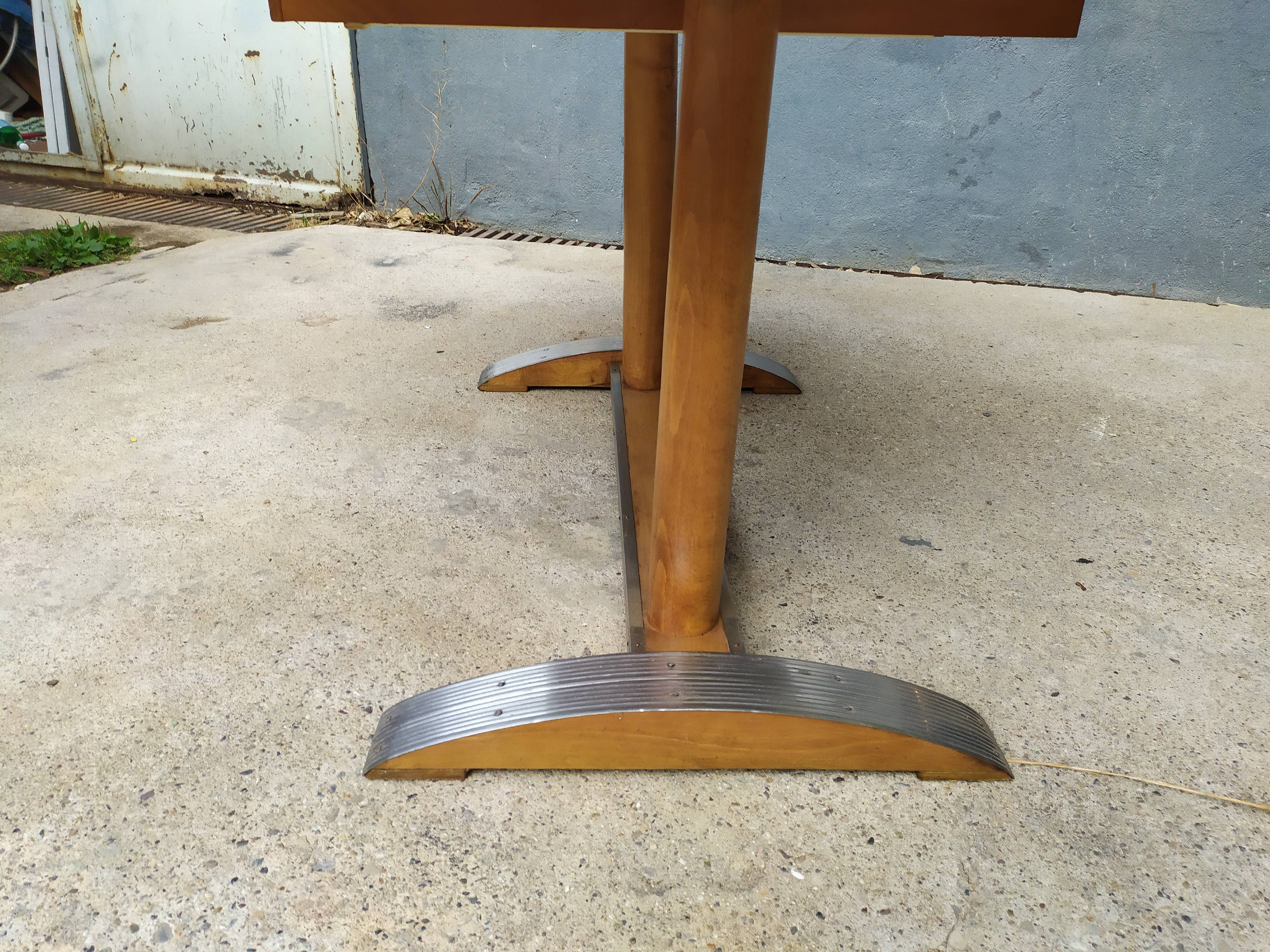 Wooden bistro table 1930