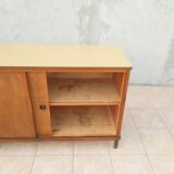 Vintage oak veneer line buffet (2)