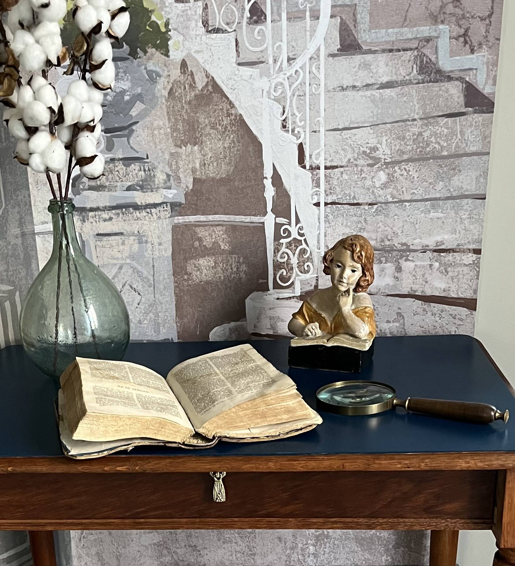 Bureau ancien rénové