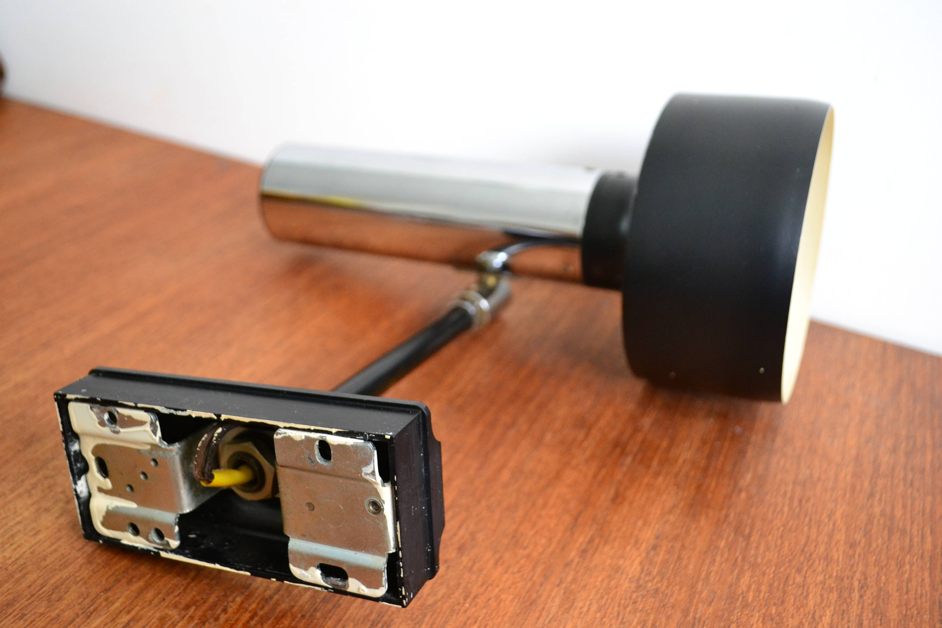 ERCO spotlight wall light from the 70s