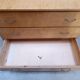 Vintage Scandinavian wooden chest of drawers
