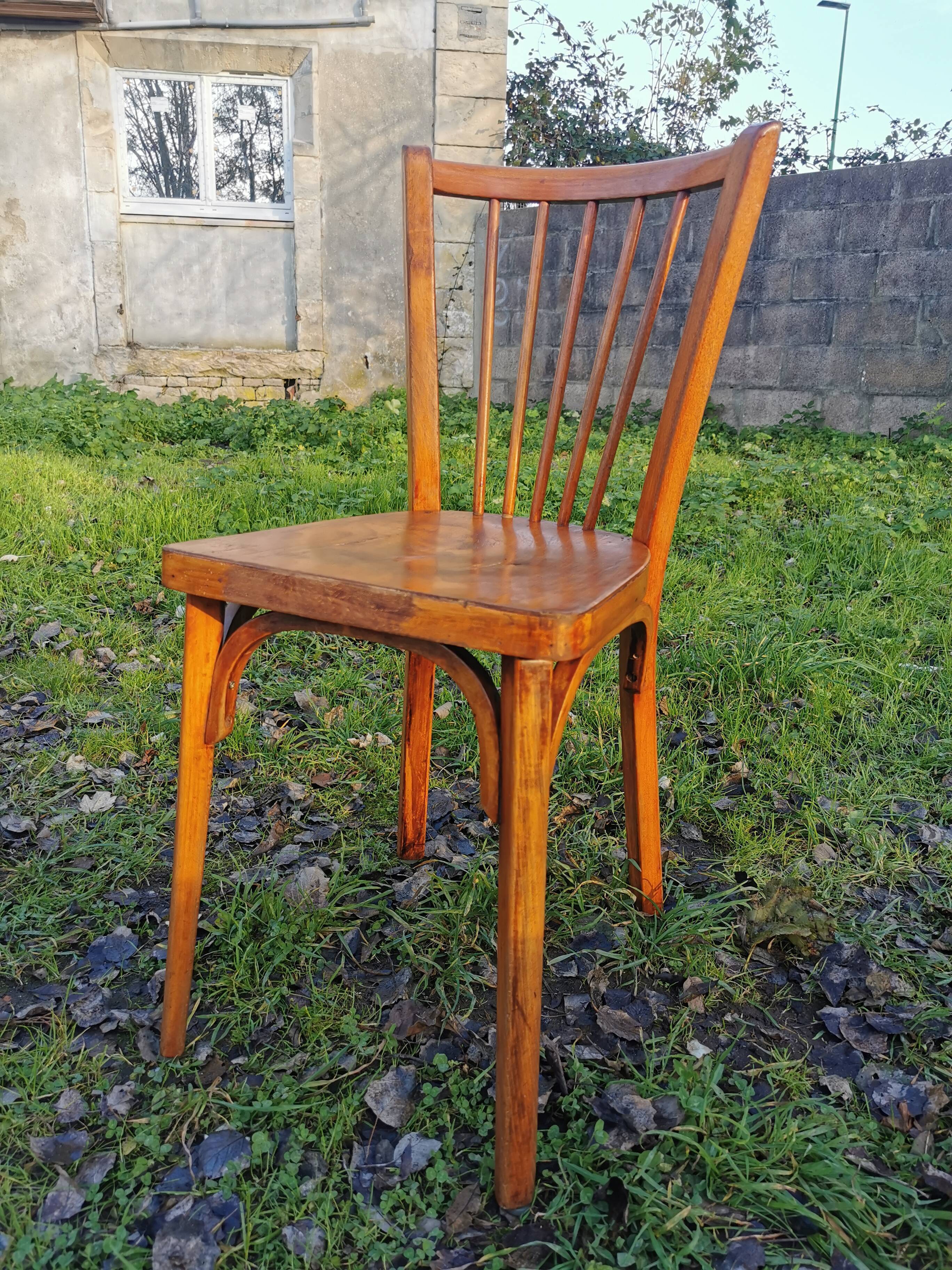 Series of 6 Baumann chairs