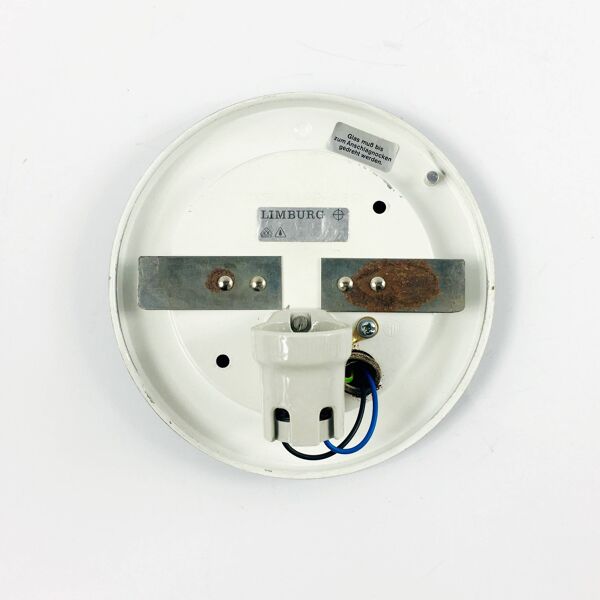 Plafonnier en verre à bulles du milieu du siècle de Limburg, Allemagne, années 1960