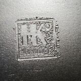 Vintage caned bistro chair