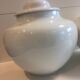 Duo Jar Style Lamp Bases Glazed White Porcelain Decorative Art Living Room