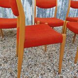 Chaises vintage style scandinave
